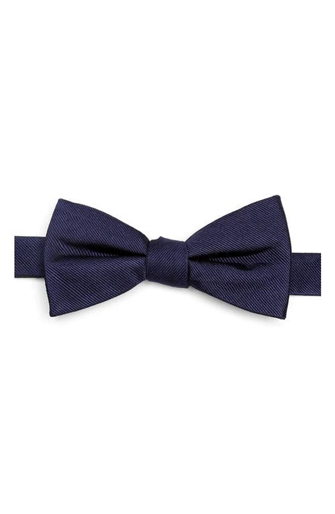 Cufflinks, Inc. Solid Silk Bow Tie in Navy at Nordstrom