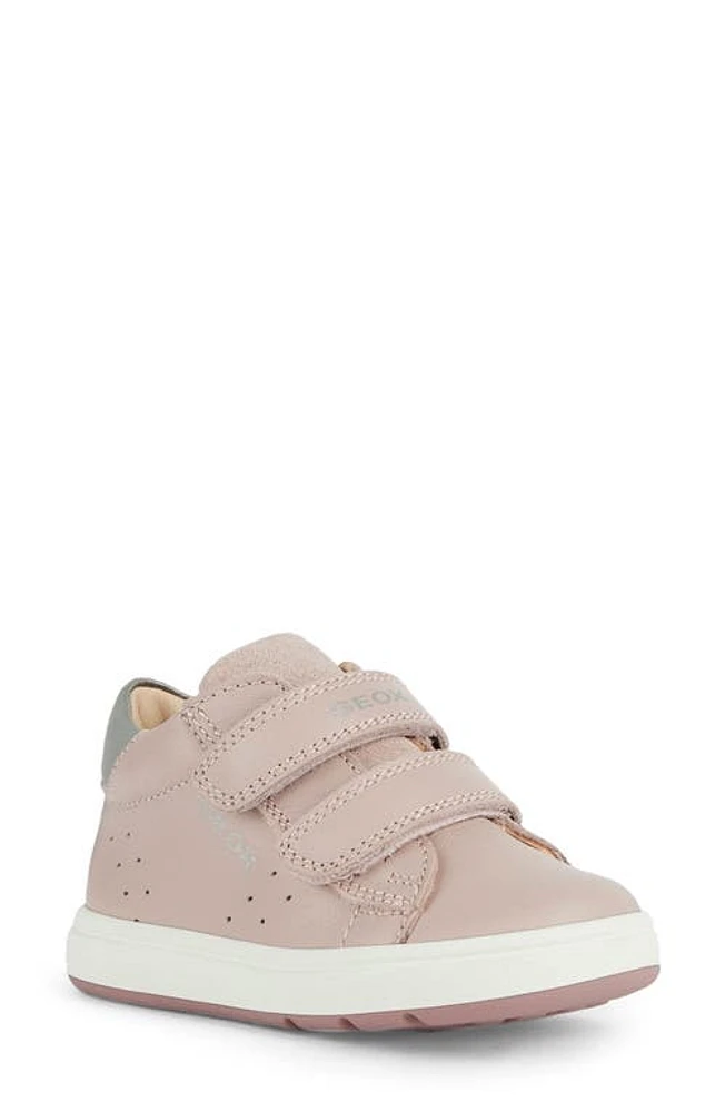 Geox Kids' Biglia Sneaker Old Rose/Silver at Nordstrom,