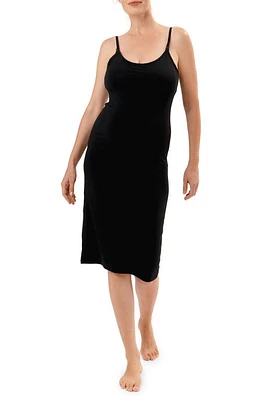 Nom Maternity Feel Good Maternity/Nursing Nightgown Black at Nordstrom,