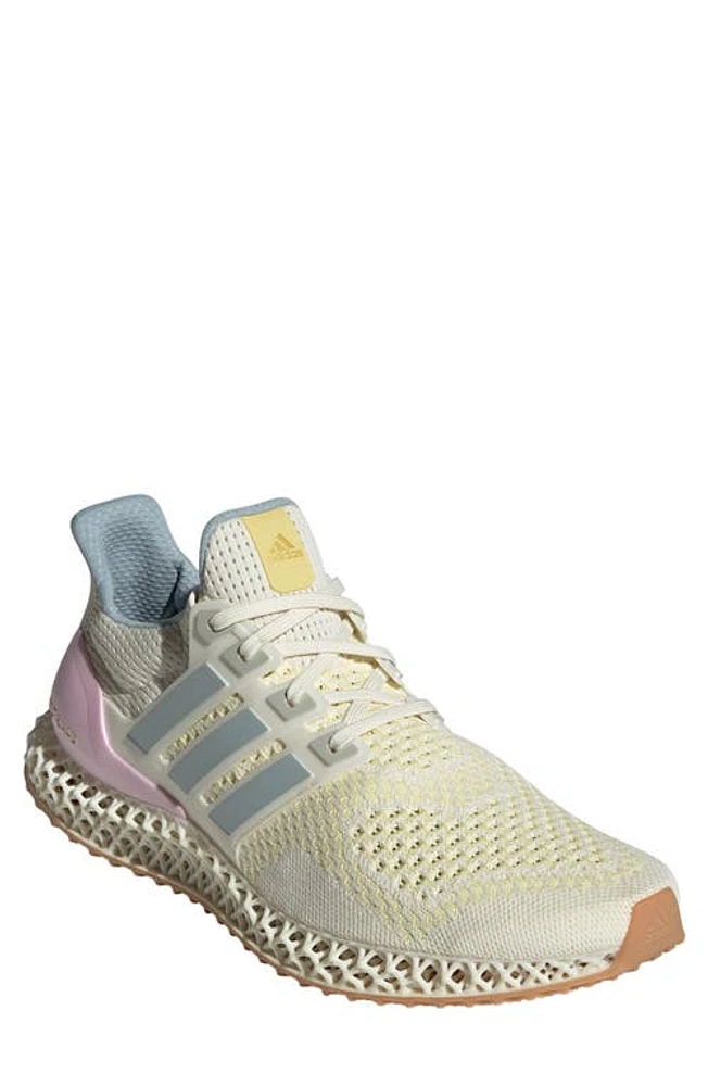 adidas Ultra 4D Running Shoe Off White/Blue/Orchid at Nordstrom,