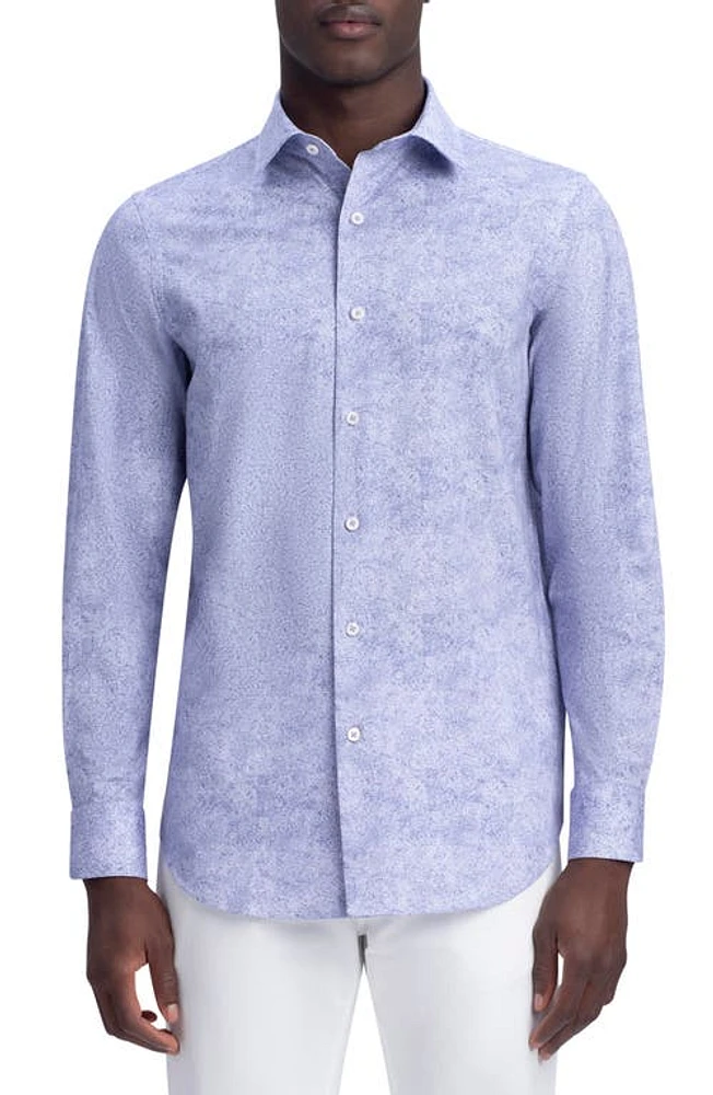 Bugatchi Stretch Cotton Button-Up Shirt at Nordstrom