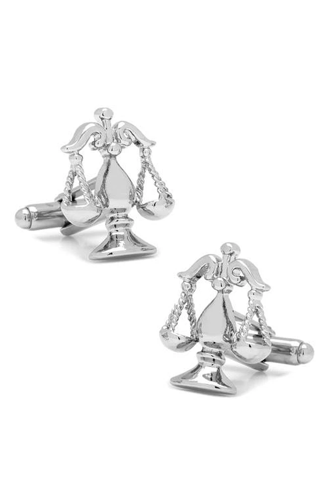 Cufflinks, Inc. Scales Of Justice Cuff Links in Silver at Nordstrom