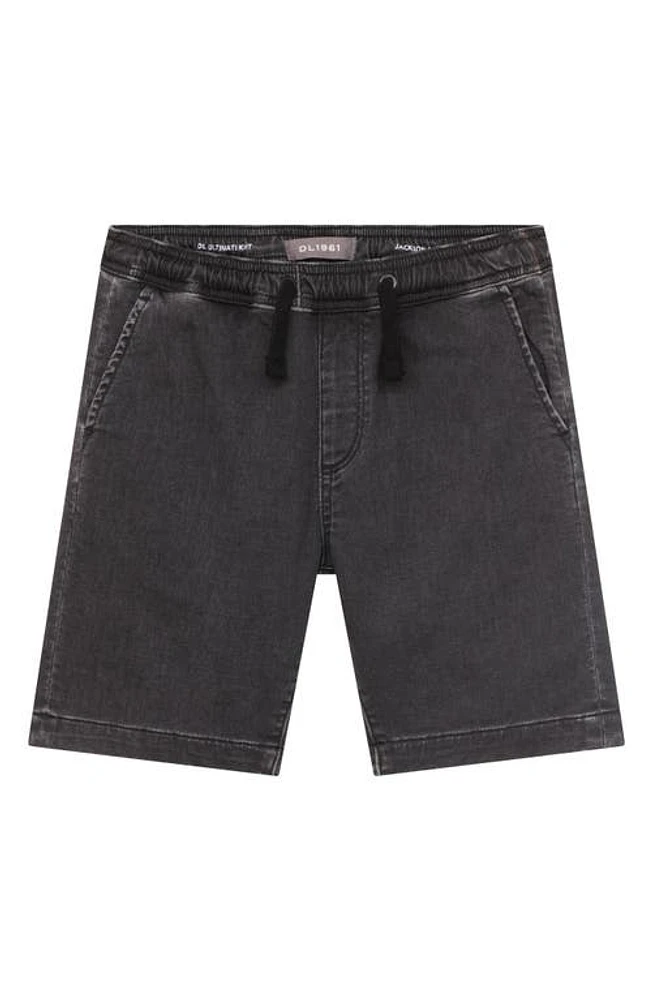 DL1961 Kids' Jackson Knit Shorts Black at Nordstrom,