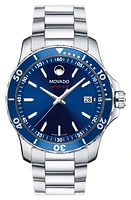 Movado 'Series 800' Bracelet Watch, 40mm in Silver/Blue at Nordstrom