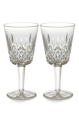 Waterford 'Lismore' Lead Crystal Goblets in Clear at Nordstrom