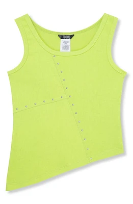 Truce Kids' Rib Stud Accent Cotton Tank at