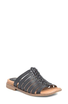 Comfortiva Dasya Woven Slide Sandal Black at Nordstrom,