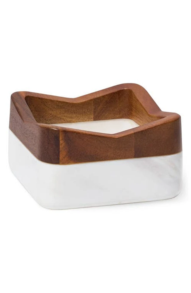 Nambé Chevron Wine Coaster in Brown at Nordstrom