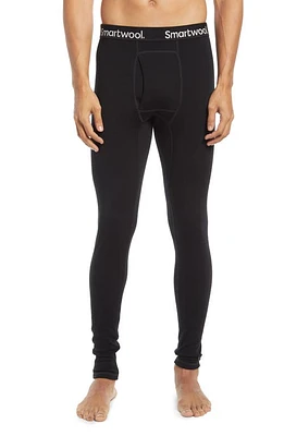 Smartwool 250 Merino Wool Baselayer Leggings Black at Nordstrom,