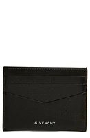 Givenchy 4G Embossed Calfskin Card Holder in Black at Nordstrom