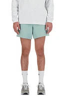 New Balance Athletic Fit Cotton Shorts Saltmarsh at Nordstrom,