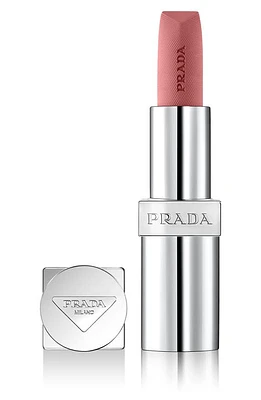 Prada Monochrome Soft Matte Refillable Lipstick in P158 Meranti - Rose Nude at Nordstrom