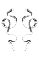 Sterling King Allegro Ribbon Drop Earrings in Sterling Silver at Nordstrom