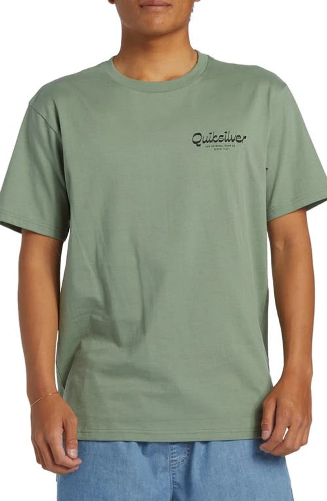 Quiksilver Island Mode Organic Cotton Graphic T-Shirt at Nordstrom,