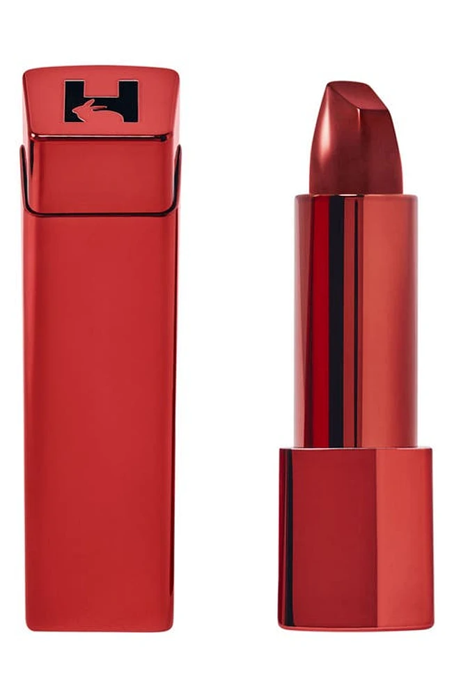 HOURGLASS Unlocked Satin Crème Lipstick in Red 0 at Nordstrom