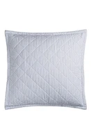 Matouk Matteo Quilted Euro Sham in Sea at Nordstrom