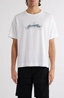 Givenchy Floral Logo Graphic T-Shirt White at Nordstrom,