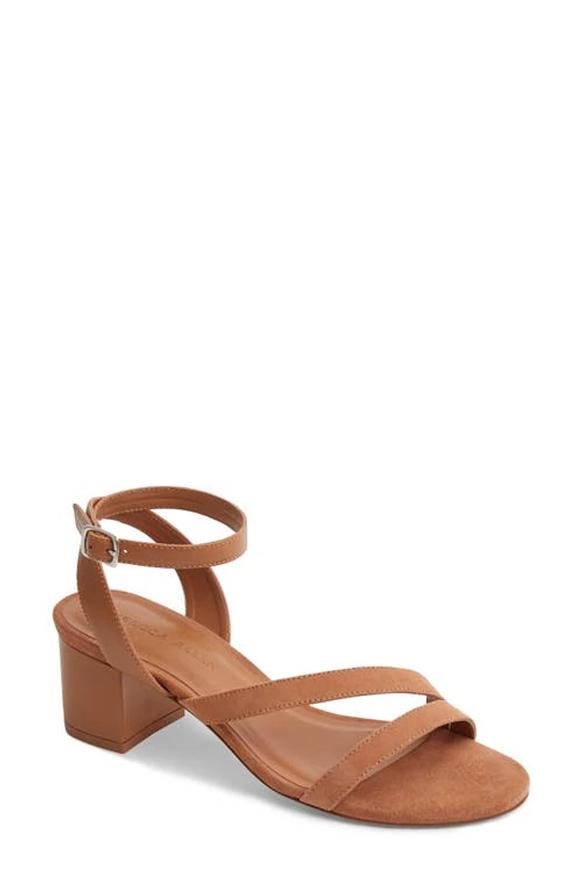 Rebecca Allen The Block Sandy Ankle Strap Sandal Med Beige at Nordstrom,