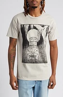 Obey Here Lies the Earth Graphic T-Shirt Pigment Silver Grey at Nordstrom,