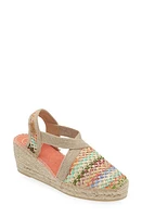 Toni Pons Terra Wedge Espadrille Shoe Multi Beige at Nordstrom,