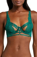 Hunkemöller Iggy Strappy Lace Underwire Bra Aventurine at Nordstrom,