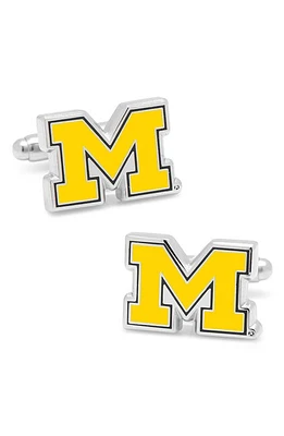 Cufflinks, Inc. Michigan Wolverines Cuff Links in Silver at Nordstrom