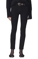 Citizens of Humanity Sloane High Waist Skinny Jeans Plush Black at Nordstrom,