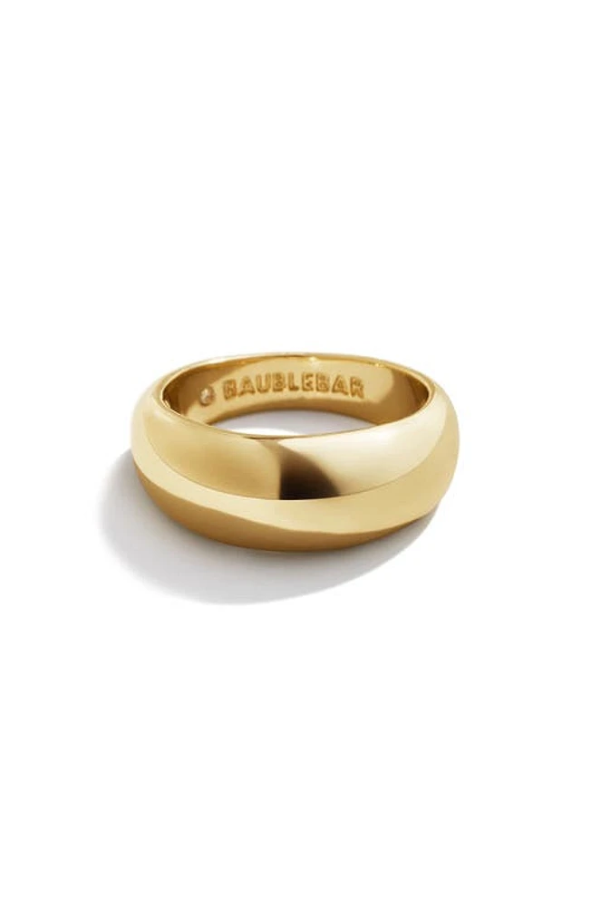 BaubleBar Band Ring in Gold 7 at Nordstrom