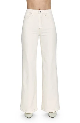 Pistola Lana Wide Leg Jeans Ecru at Nordstrom,