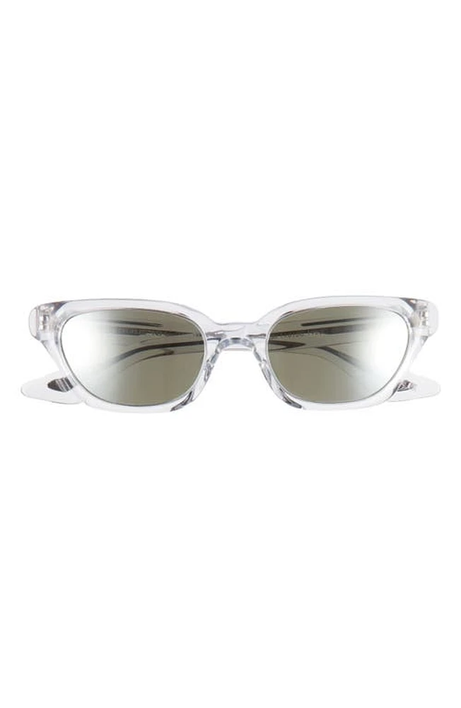 Oliver Peoples x KHAITE 1983C 52mm Cat Eye Sunglasses in Crystal at Nordstrom