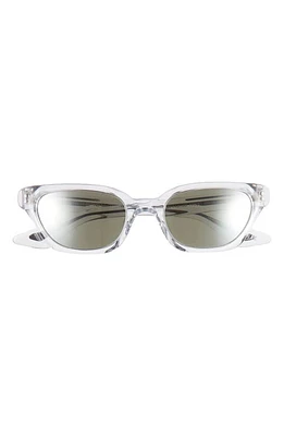 Oliver Peoples x KHAITE 1983C 52mm Cat Eye Sunglasses in Crystal at Nordstrom