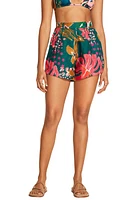 Vitamin A The Getaway Linen Cover-Up Shorts at Nordstrom,