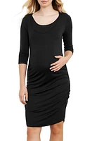 Maternal America Ruched Maternity Dress at Nordstrom,