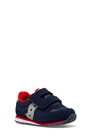 Saucony Jazz Hook & Loop Sneaker Navy/Grey/Red at Nordstrom