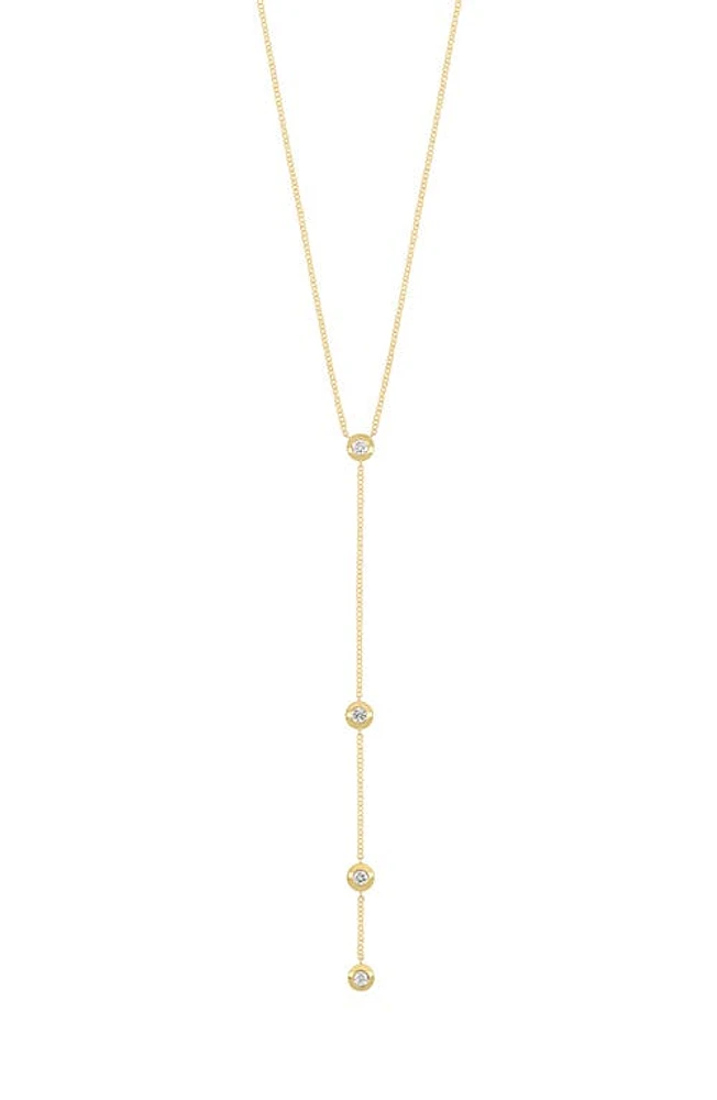 Bony Levy Monaco Diamond Y-Necklace in 18K Yellow Gold at Nordstrom