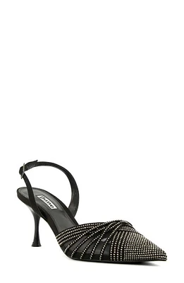 Dune London Cloudias Pointed Toe Slingback Pump Black at Nordstrom,