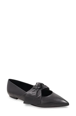 bcbg Prely Pointed Toe Flat Black at Nordstrom,