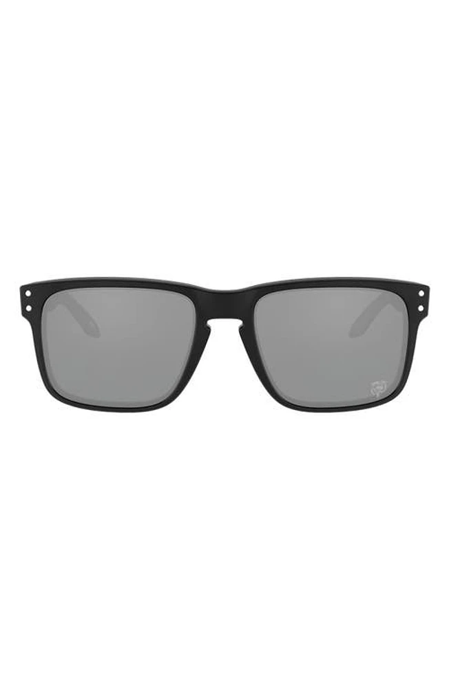 Oakley x Chicago Bears Holbrook 57mm Square Sunglasses in Black at Nordstrom