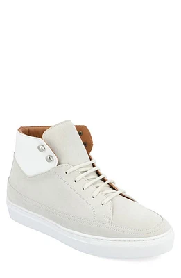 TAFT Fifth Ave High Top Sneaker Cream at Nordstrom,