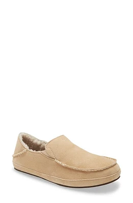 OluKai Nohea Nubuck Slipper Leather at Nordstrom,