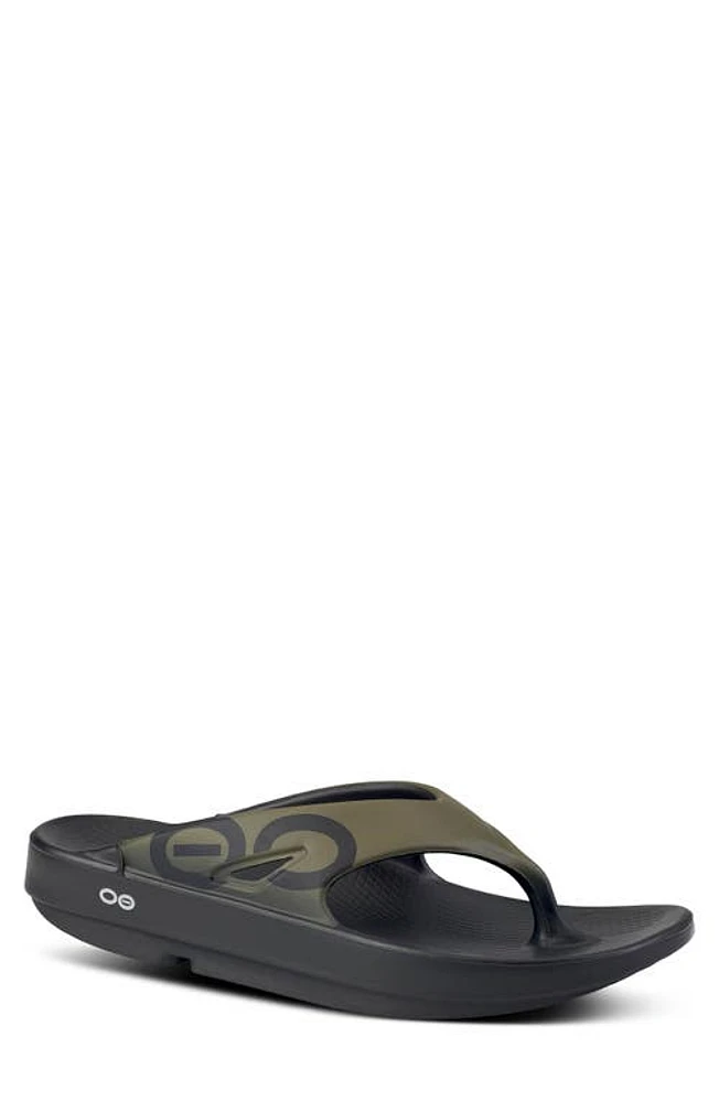 Oofos OOriginal Sport Sandal Tactical Green at Nordstrom,