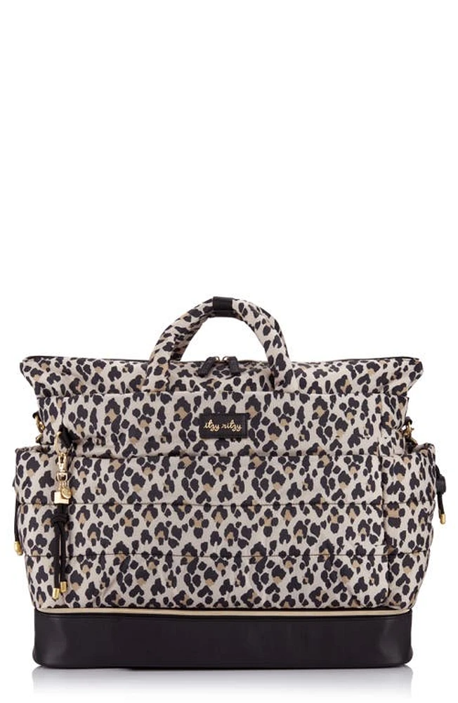 Itzy Ritzy Dream Weekend Diaper Bag in Leopard at Nordstrom