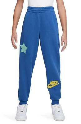 Nike Kids' Sportswear Club Fleece Joggers Game Royal/Emerald/Yellow at