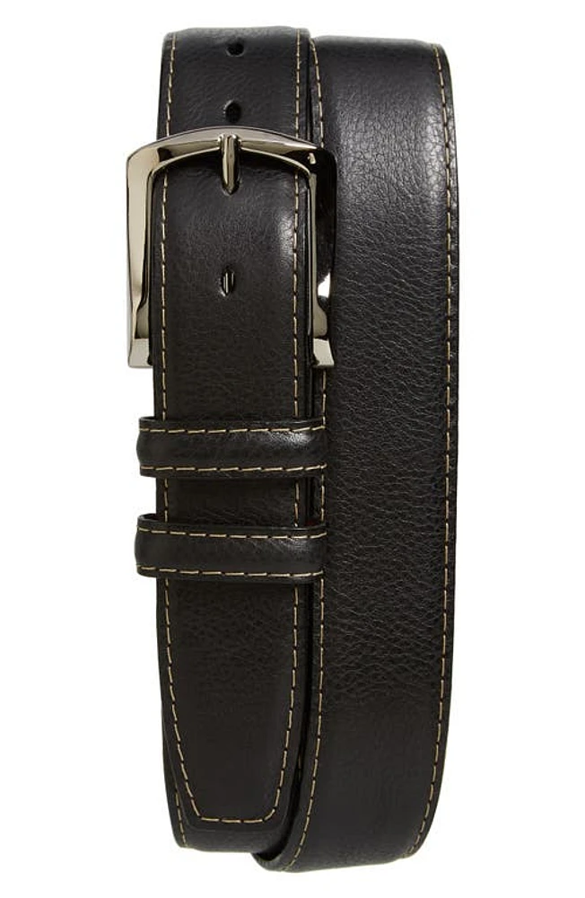 Torino Belts Glazed Leather Belt at Nordstrom