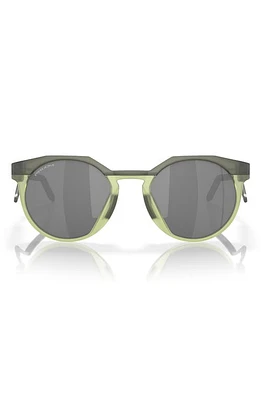 Oakley HSTN 52mm Polarized Round Sunglasses in Olive at Nordstrom