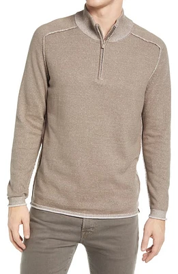 The Normal Brand Jimmy Cotton Quarter-Zip Sweater at Nordstrom,