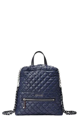 MZ Wallace Crosby Audrey Quilted Nylon Backpack in Dawn at Nordstrom