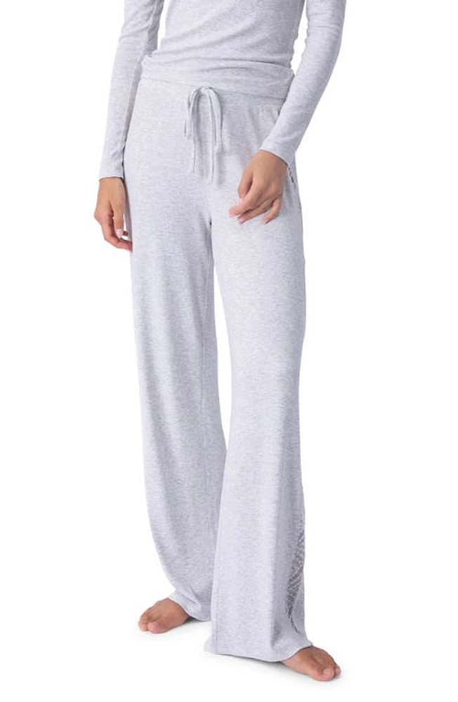 PJ Salvage Lace Trim Pajama Pants at Nordstrom,