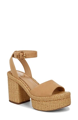 Sam Edelman Immie Ankle Strap Platform Wedge Sandal Sand Dune at Nordstrom,