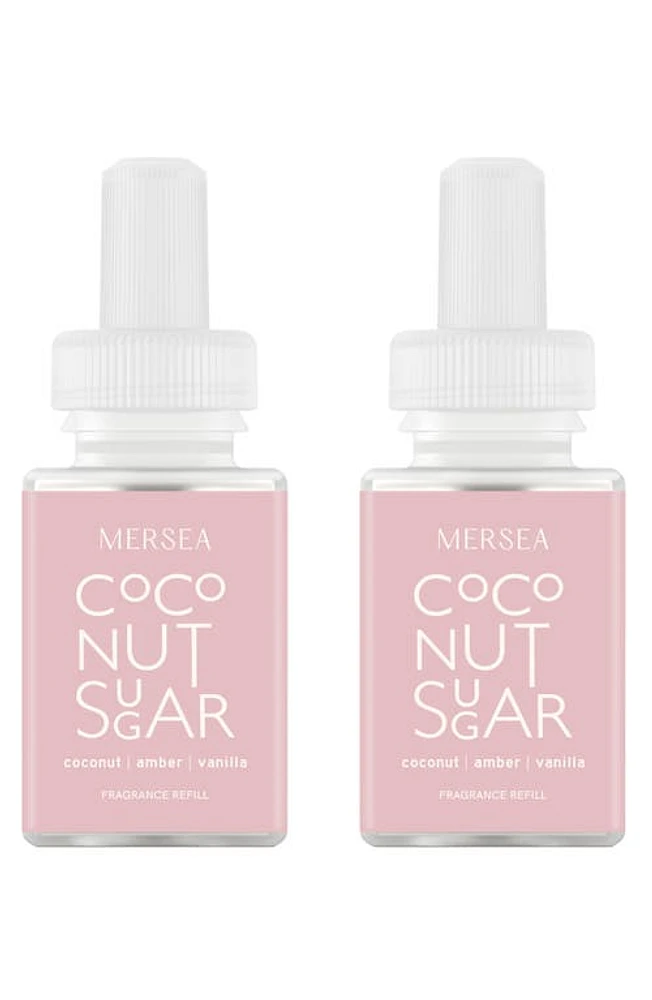 PURA x MERSEA Saltaire 2-Pack Diffuser Fragrance Refills in Coconut Sugar at Nordstrom